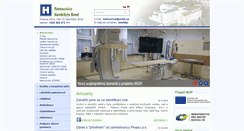 Desktop Screenshot of onhb.cz